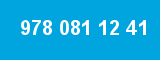 978 081 12 41